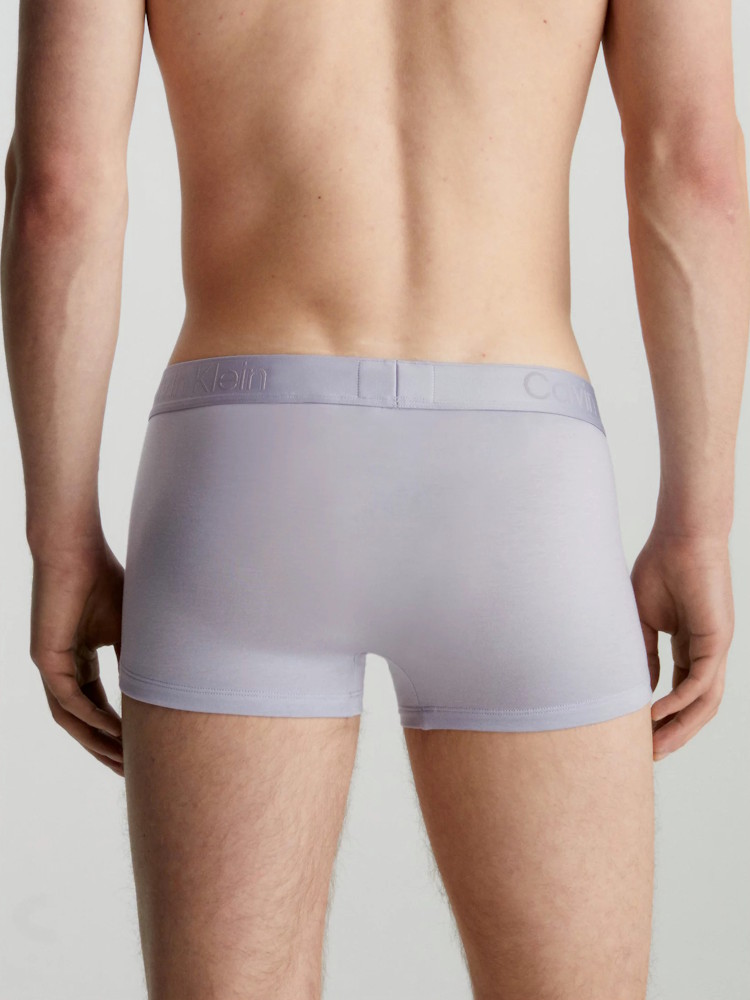 Calvin Klein Black Low Rise Trunk 3 Pack NB3651A FZ9 Blueberry 5