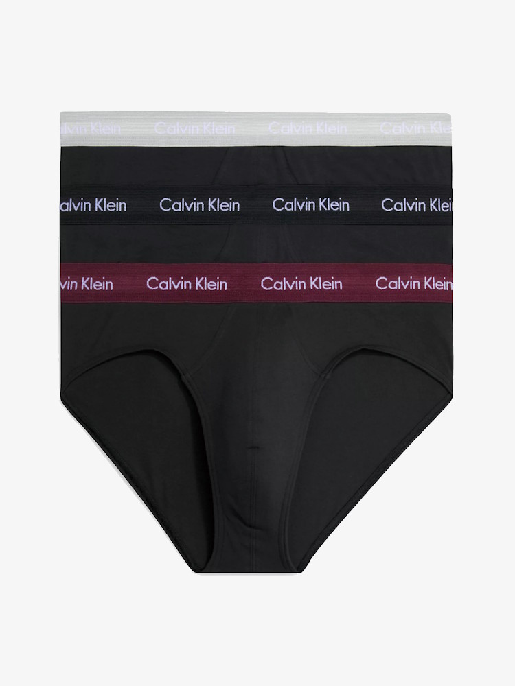 Calvin Klein Hip Brief 3 Pack U2661g H54 Tawny Port 1