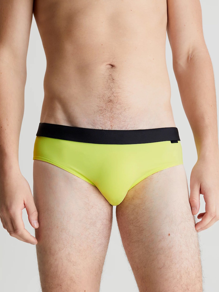 Calvin Klein Swim Brief Km0km00942 Lld Sunny Lime 5