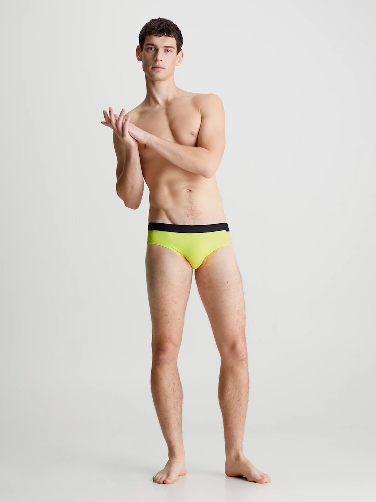 Calvin Klein Swim Brief Km0km00942 Lld Sunny Lime 6