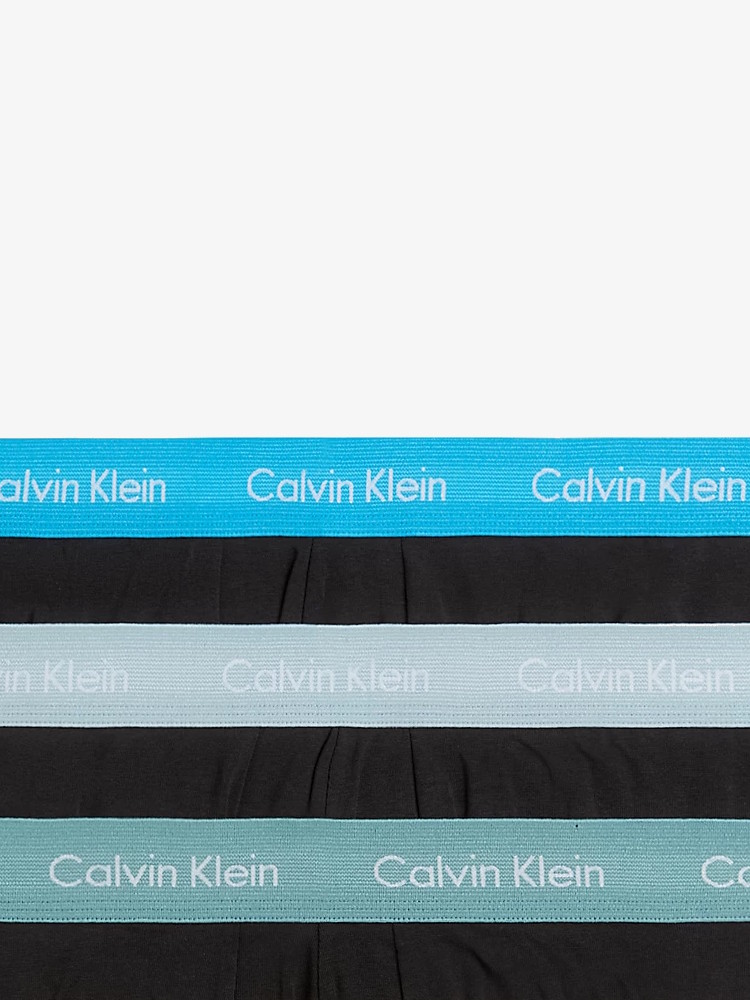 Calvin Klein Trunk 3 Pack 000u2662g N22 Vivid Blue 1