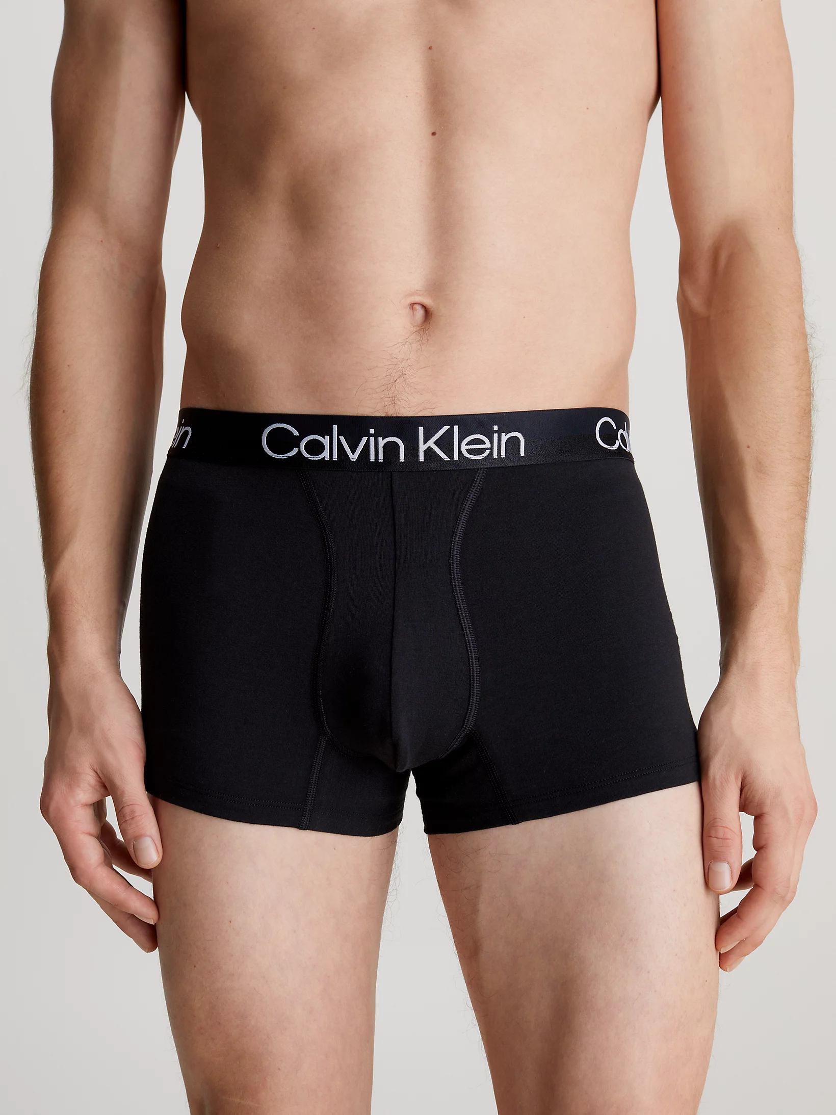 Calvin Klein Modern Structure Trunk 3 Pack Nb2970a Cbb Beloved Blue 4