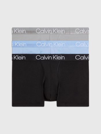 Calvin Klein Modern Structure Trunk 3 Pack Nb2970a Cbb Beloved Blue 5