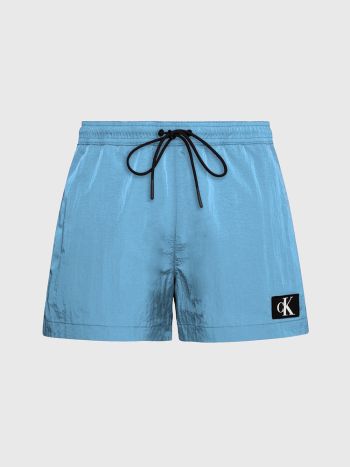 Calvin Klein Swim Short Drawstring Km00979 Cgy Malibu Blue 1