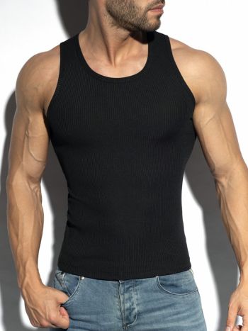 Es Collection Recycled Rib Sports Tank Top Ts313 Black 4