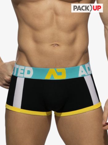 Addicted Ad1245 Sports Padded Trunk Black 1