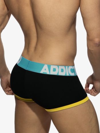 Addicted Ad1245 Sports Padded Trunk Black 4