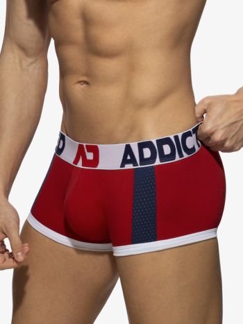 Addicted Ad1245 Sports Padded Trunk Red 4
