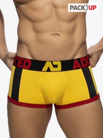 Addicted Ad1245 Sports Padded Trunk Yellow 1