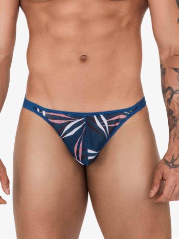 Clever Underwear Continental Thong Blue 1