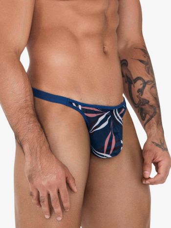 Clever Underwear Continental Thong Blue 2
