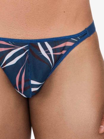 Clever Underwear Continental Thong Blue 4