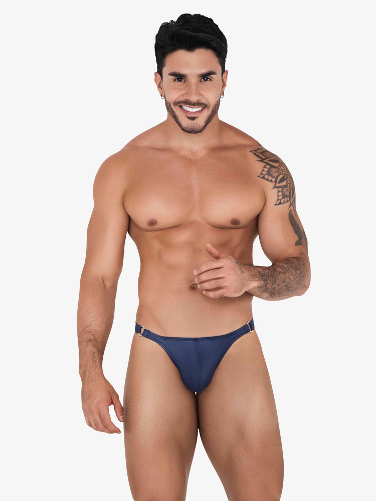 Clever Underwear Glacier Thongdark Blue 153108 1