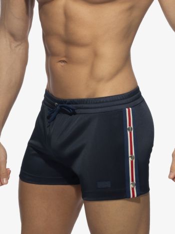 Addicted Ad1338 Nexus Button Shorts Navy 4