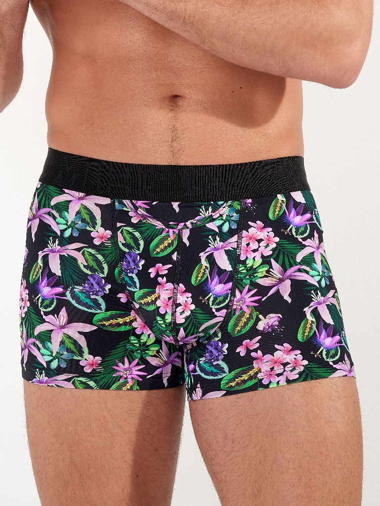 HOM Funky Styles Boxer Briefs HO1 403045 Pink Print HOM Funky Styles Boxer Briefs HO1 403045 Pink Print