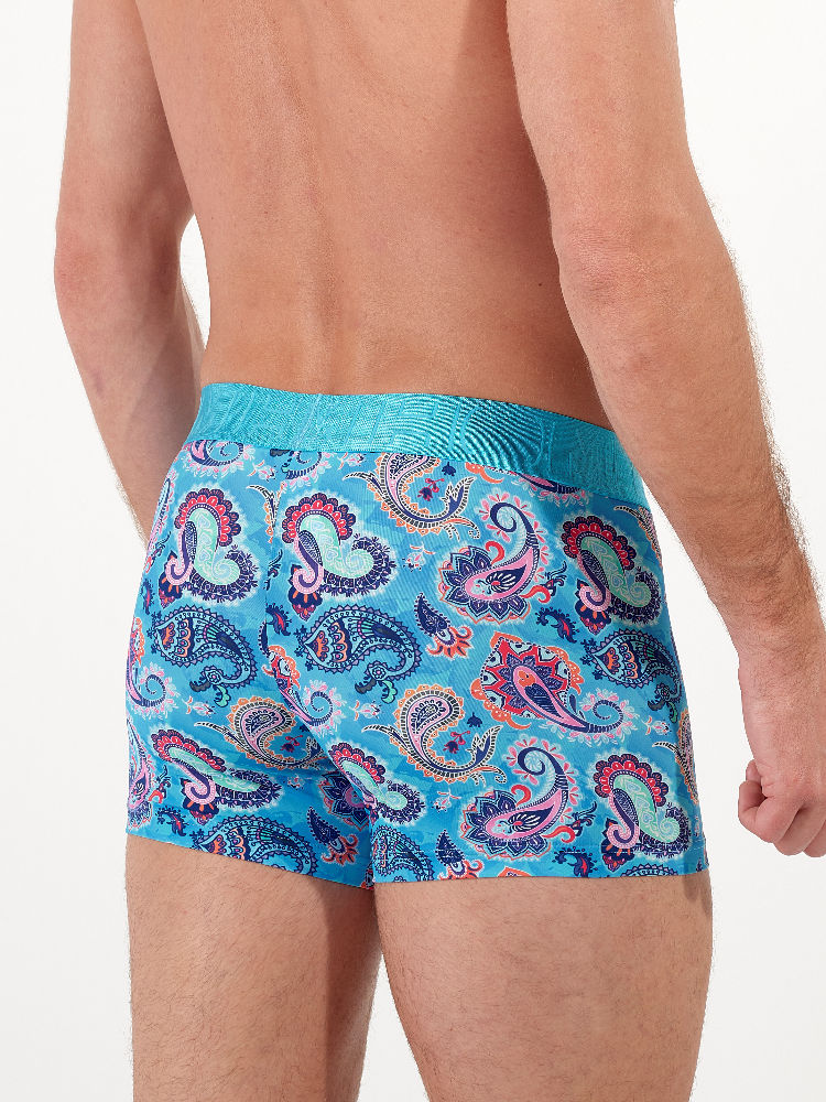 HOM Funky Styles Boxer Briefs HO1 403045 Turquoise Print 1 HOM Funky Styles Boxer Briefs HO1 403045 Turquoise Print 1