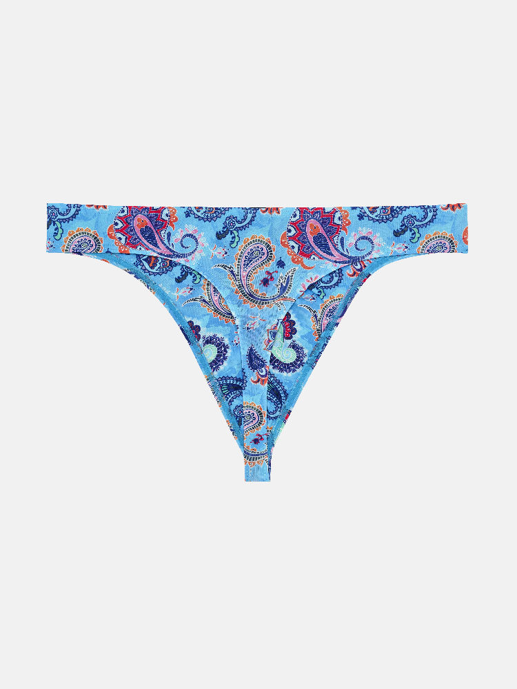 HOM Funky Styles G String 403042 Turquoise Print 2 HOM Funky Styles G String 403042 Turquoise Print 2