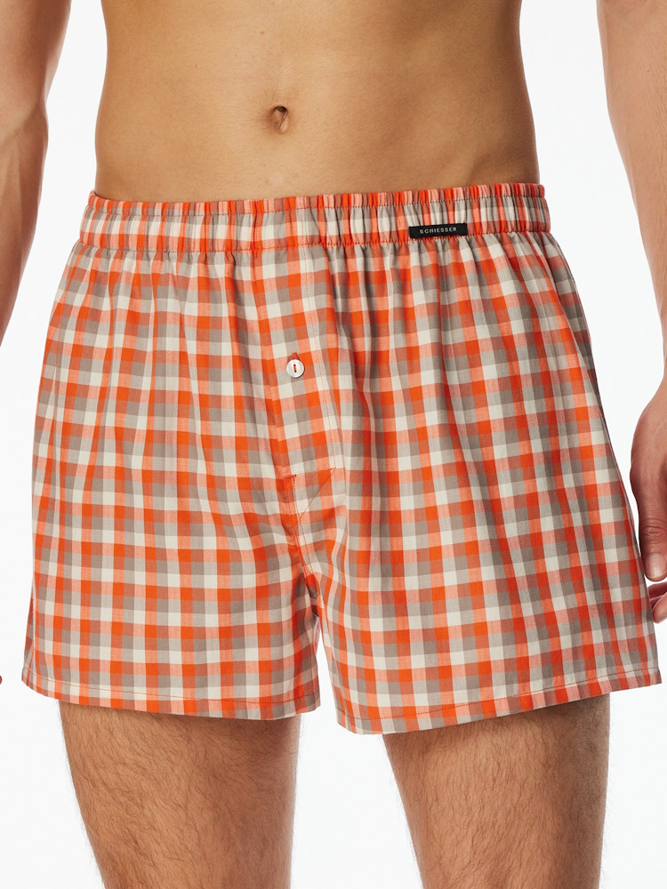 Schiesser Boxershorts 2 Pack 182428 19 Orange 4
