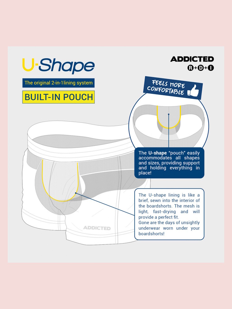 Addicted Ads111 Basic Mini Short Baby Pink 1