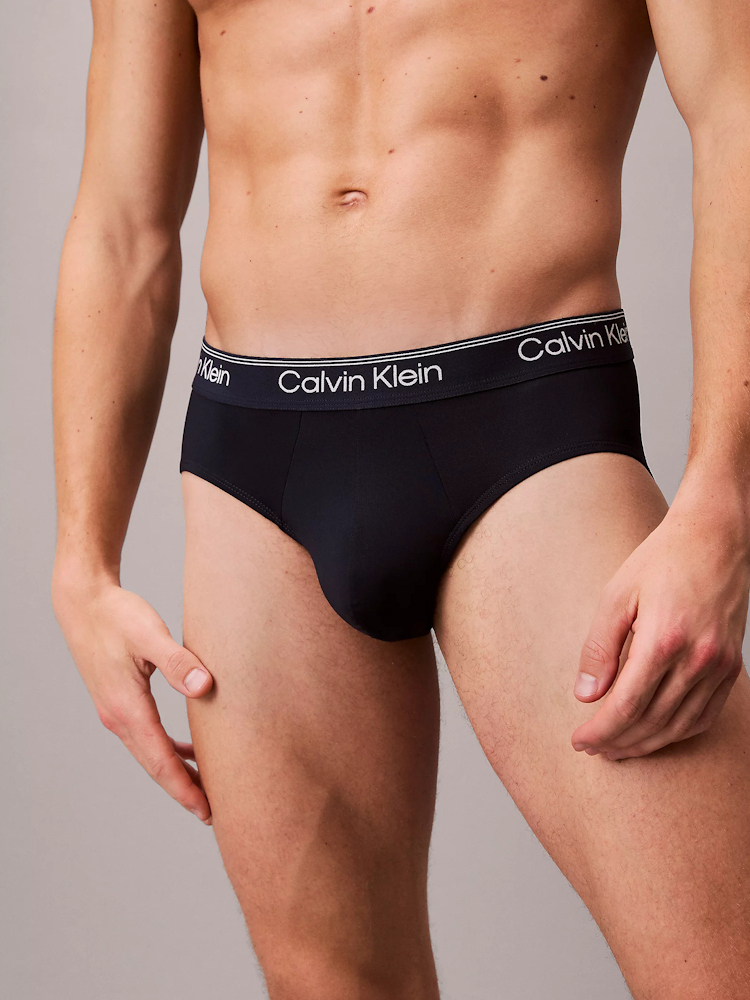 Calvin Klein Hip Brief 3 Pack Lv00nb4408 0ae Shoreline 6