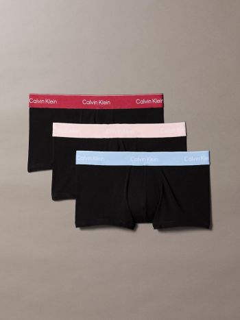 Calvin Klein Low Rise Trunk 3 Pack Lv00nb4389 2va Black Bodies 5