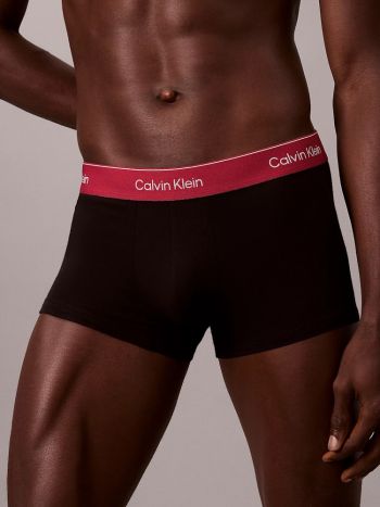 Calvin Klein Low Rise Trunk 3 Pack Lv00nb4389 2va Black Bodies 8