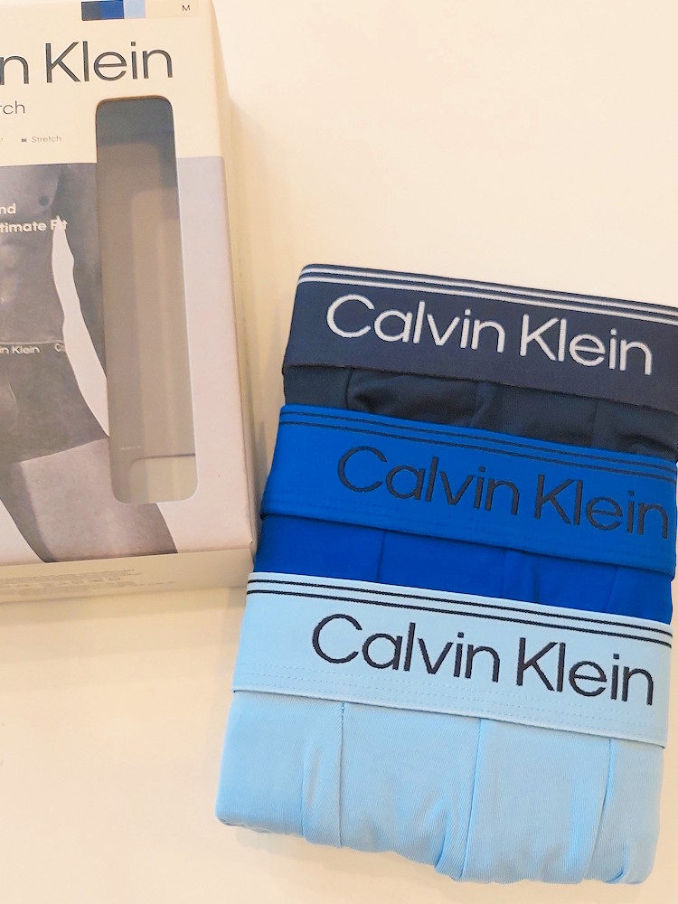 Calvin Klein Low Rise Trunk 3 Pack Lv00nb4409 0ae Shoreline 3