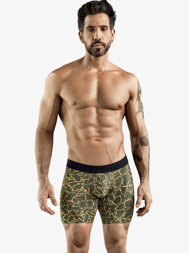 Clever Mar Long Boxer Green 1790 2