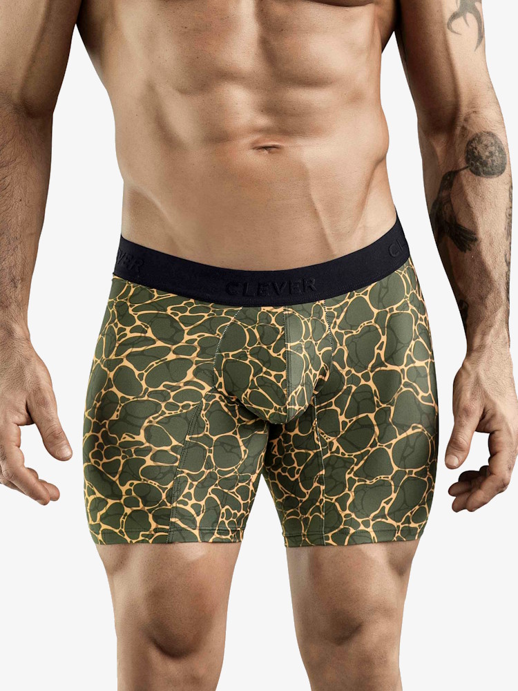 Clever Mar Long Boxer Green 1790 3
