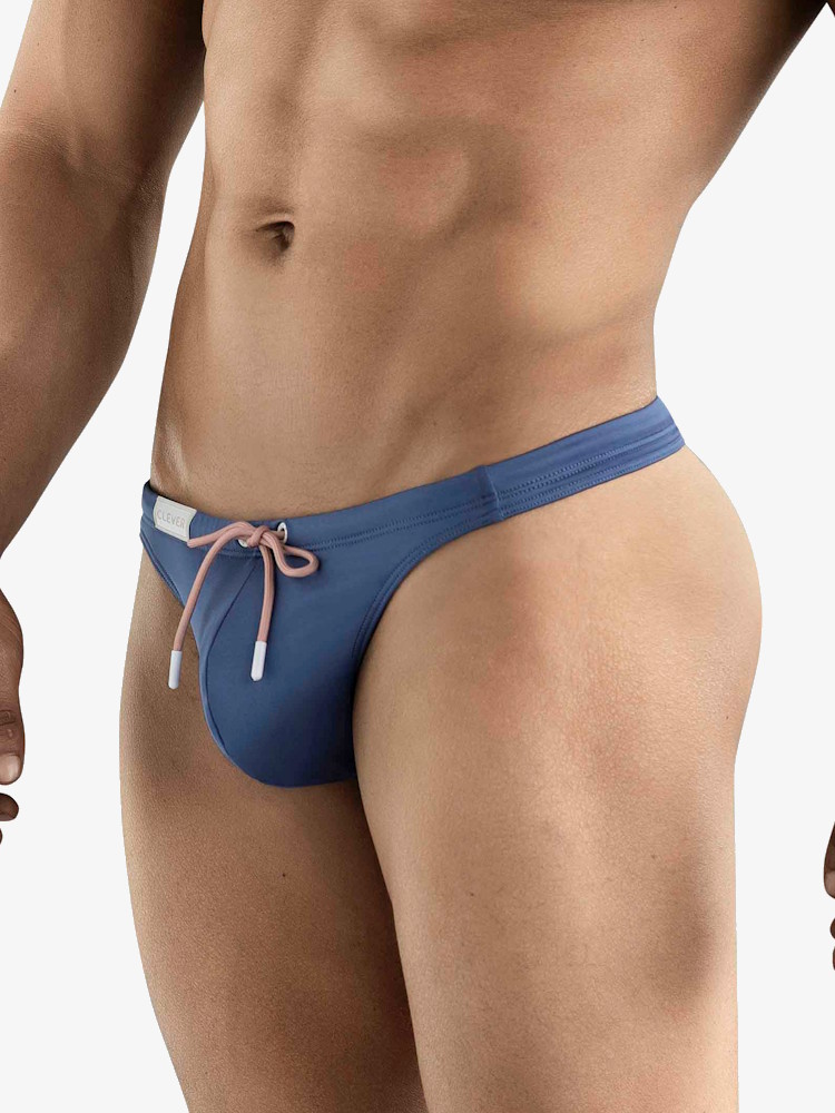 Clever Rio Swimsuit Thong Blue 1789 2