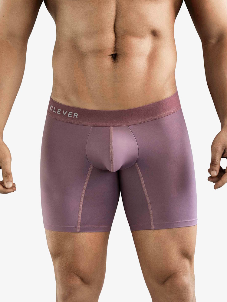 Clever Underwear Genie Long Boxer Grape 1778 3