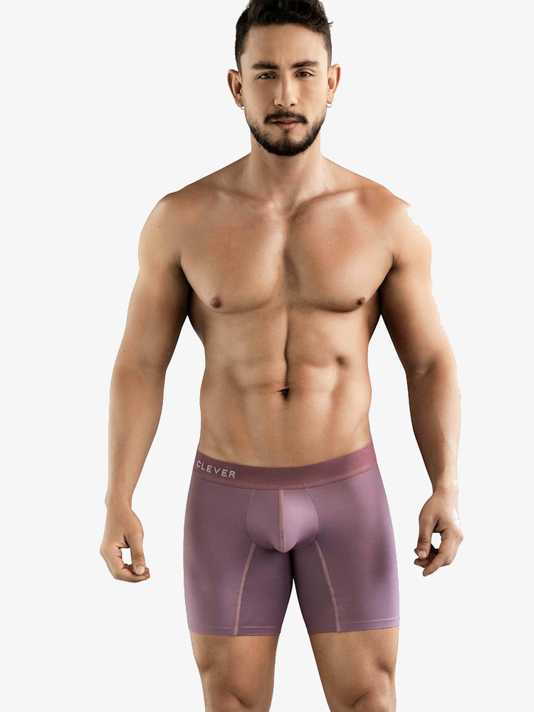 Clever Underwear Genie Long Boxer Grape 1778 4