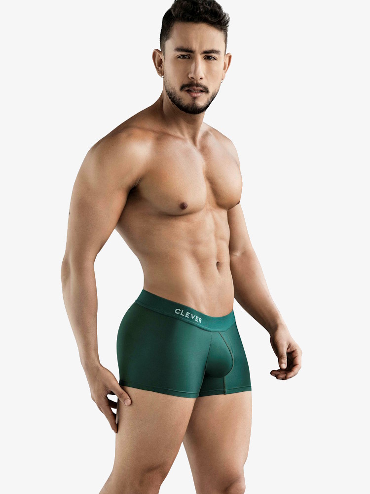 Clever Underwear Genie Trunks Green 1777 1