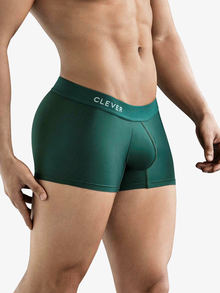 Clever Underwear Genie Trunks Green 1777 2