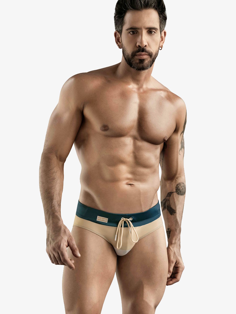 Clever Wave Swimsuit Brief Dark Blue 1802 2