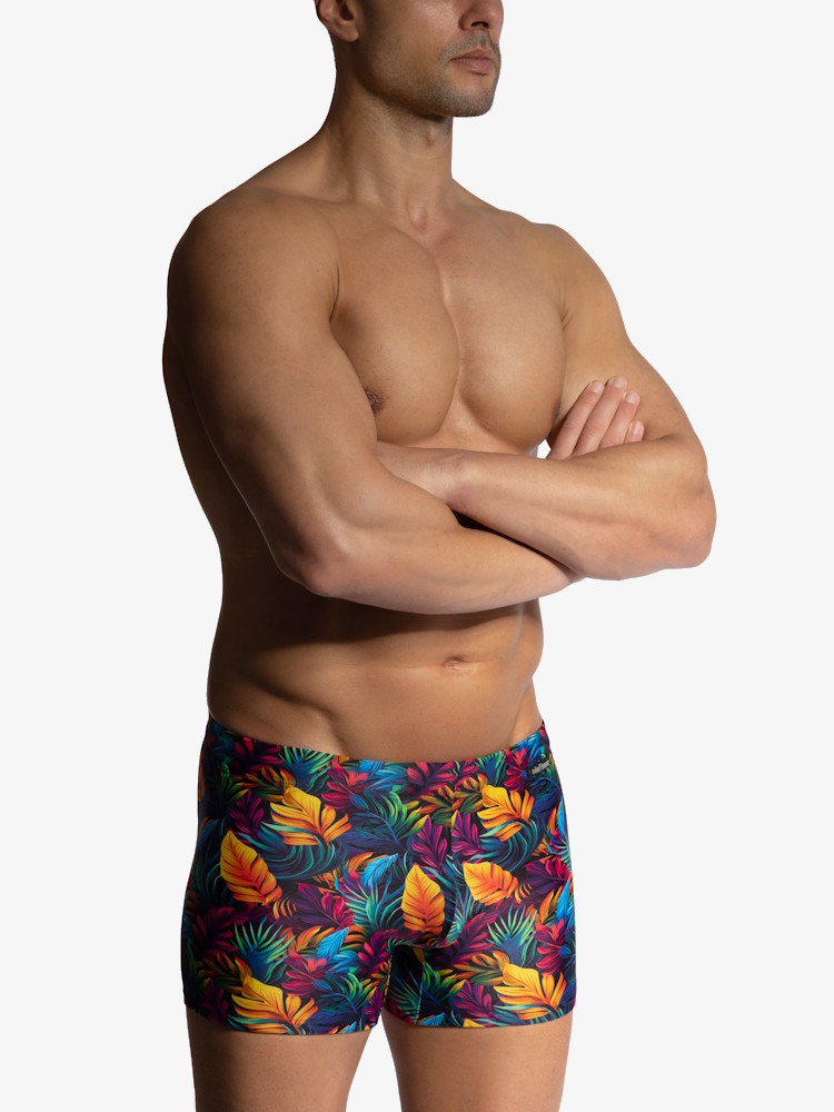 Olaf Benz Blu2450 Beachtrunks 109615 Leaves 3