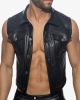 Addicted Fetish Adf212 Fetish Rub Vest Black 1