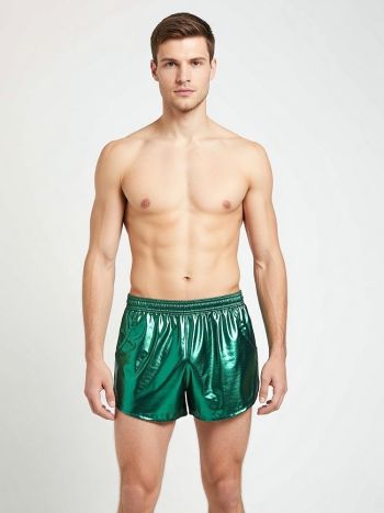 Arjen Kroos Party Shorts Metallic Green 1