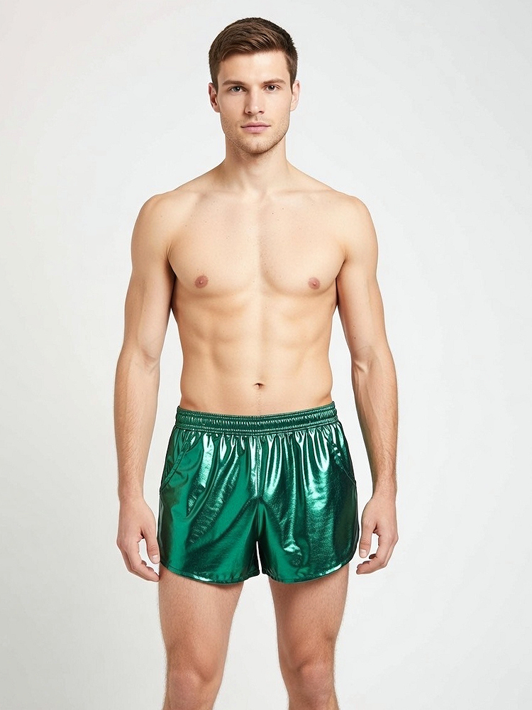 Arjen Kroos Party Shorts Metallic Green 1
