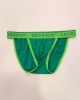 Cocksox Cotton Bkini Tanga Green 2