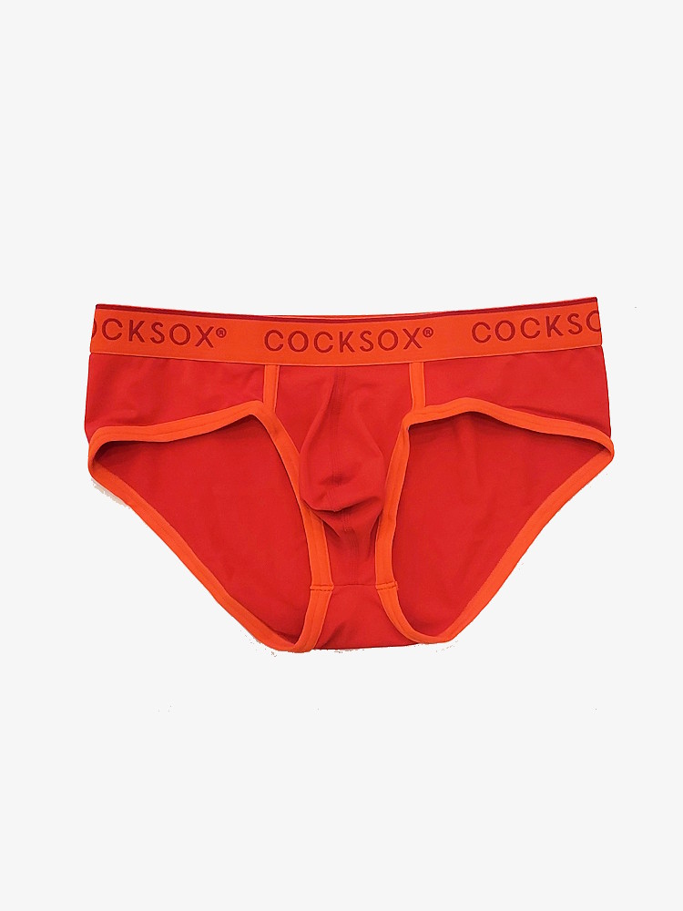 Cocksox Supplex Pouch Brief Fire Red 1