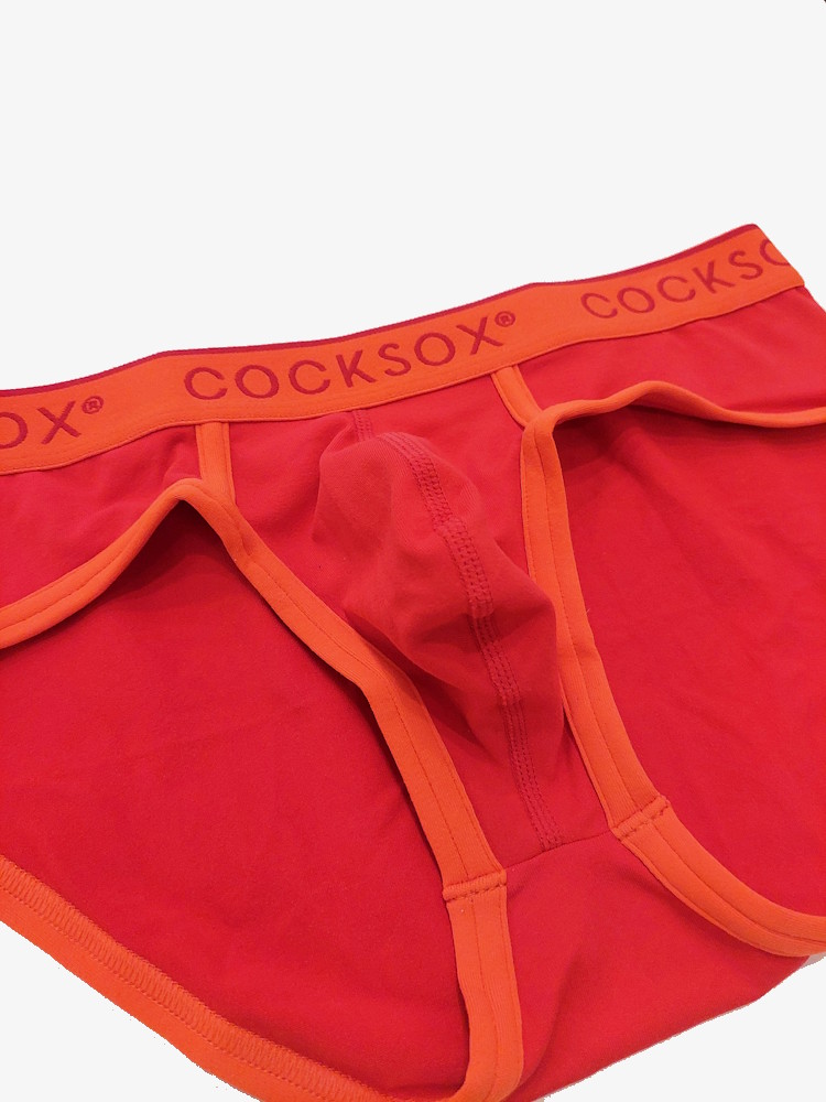 Cocksox Supplex Pouch Brief Fire Red 2