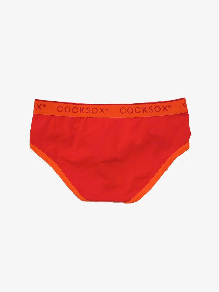 Cocksox Supplex Pouch Brief Fire Red 3