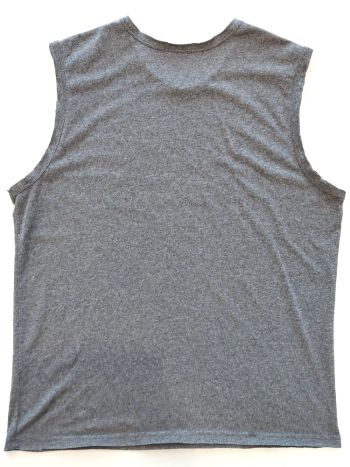 Distressed Tank Top Kiss Dark Grey 2