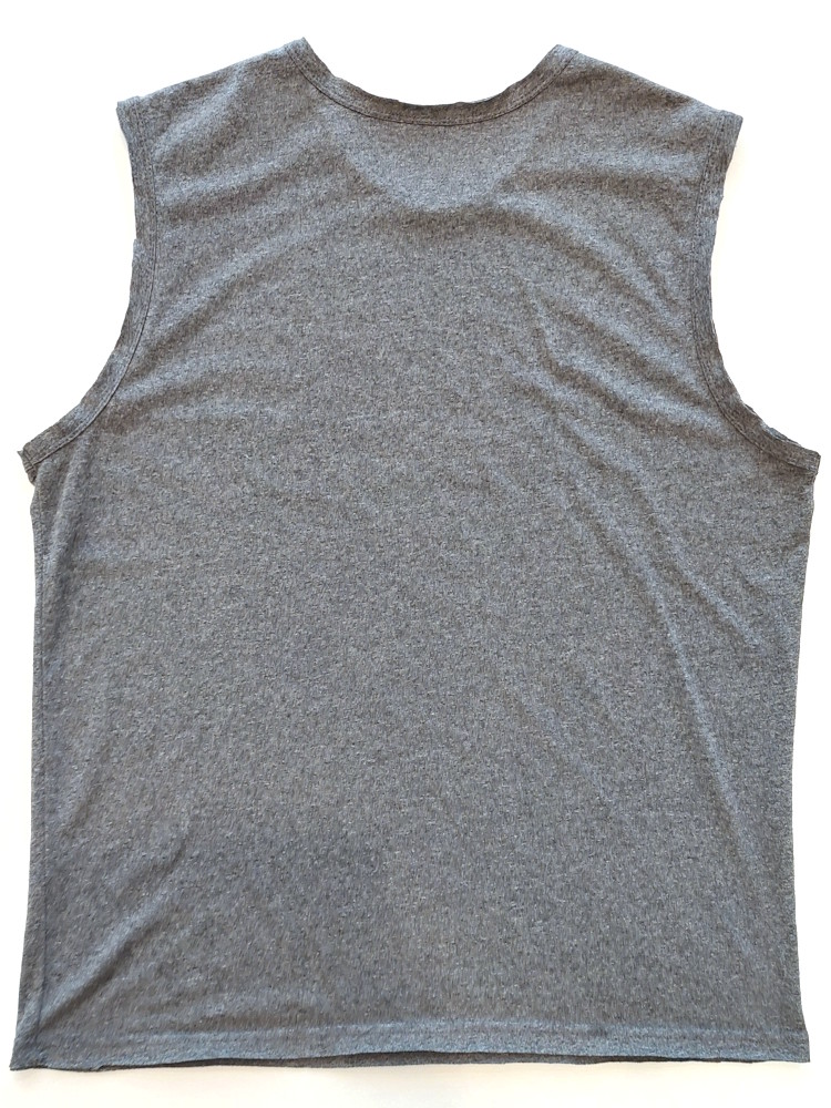 Distressed Tank Top Kiss Dark Grey 2