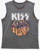 Distressed Tank Top Kiss Dark Grey 3