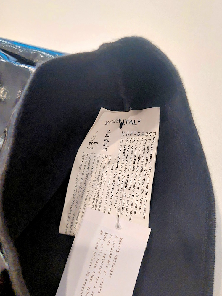 Eros Veneziani Racer Back Tank Top Laque Black 4