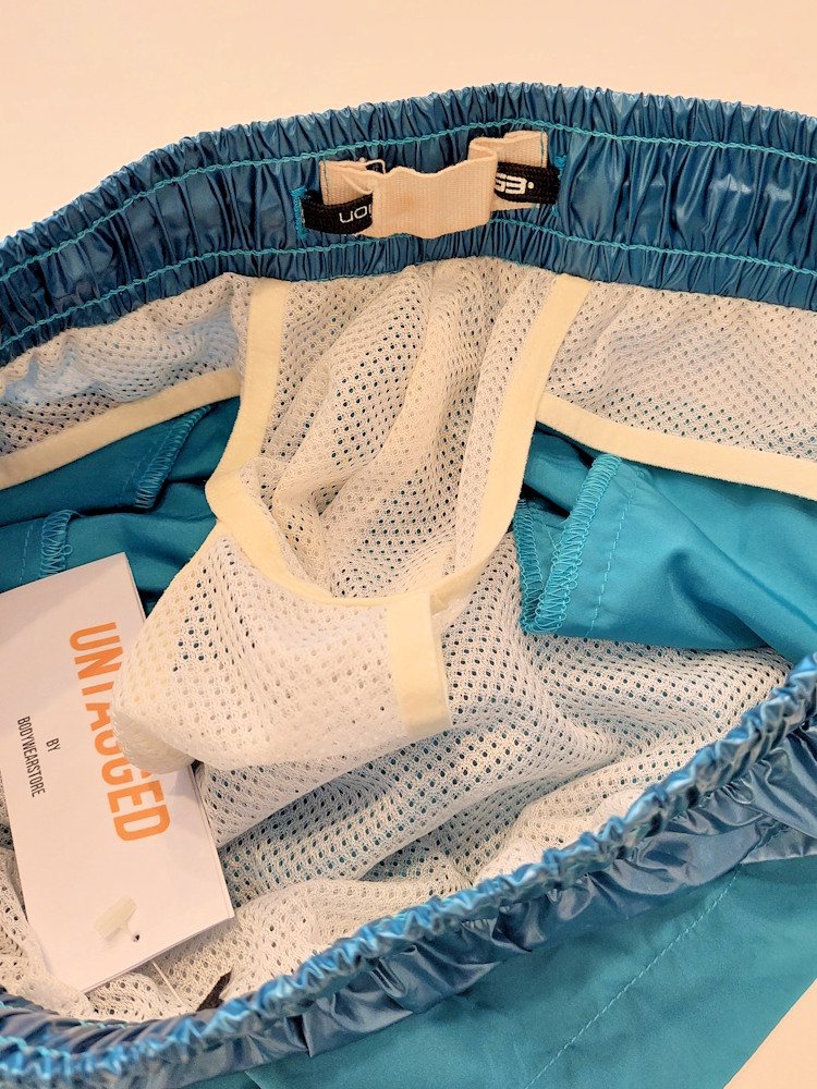 Es Collection Swim Short Zwemshort Aqua Metallic 3