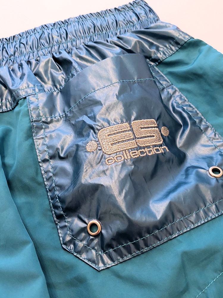 Es Collection Swim Short Zwemshort Aqua Metallic 4