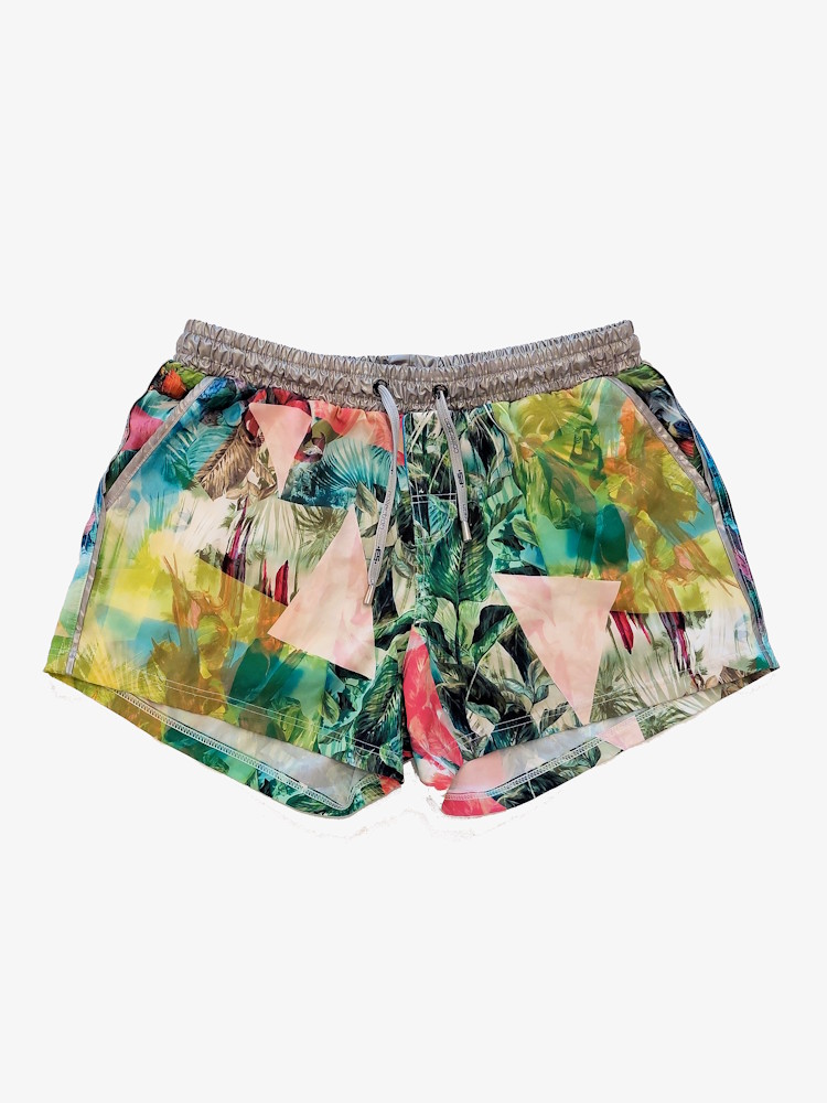 Es Collection Swim Short Zwemshort Flowers Mc 1